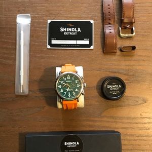 Shinola Runwell 47mm Chronograph Watch
